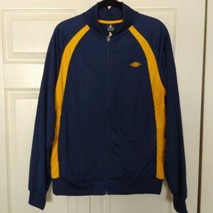 Jordan 1 Navy/Maize (Michigan Colors!) Warm Up Jacket!